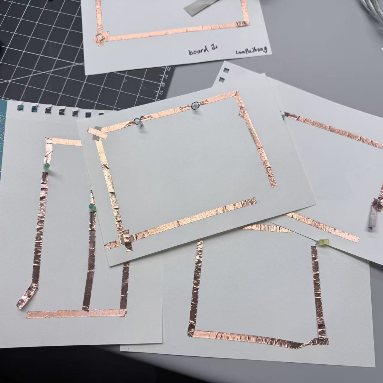 These are photos taken during the classroom process.