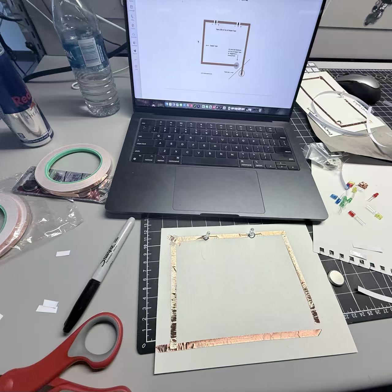 These are photos taken during the classroom process.