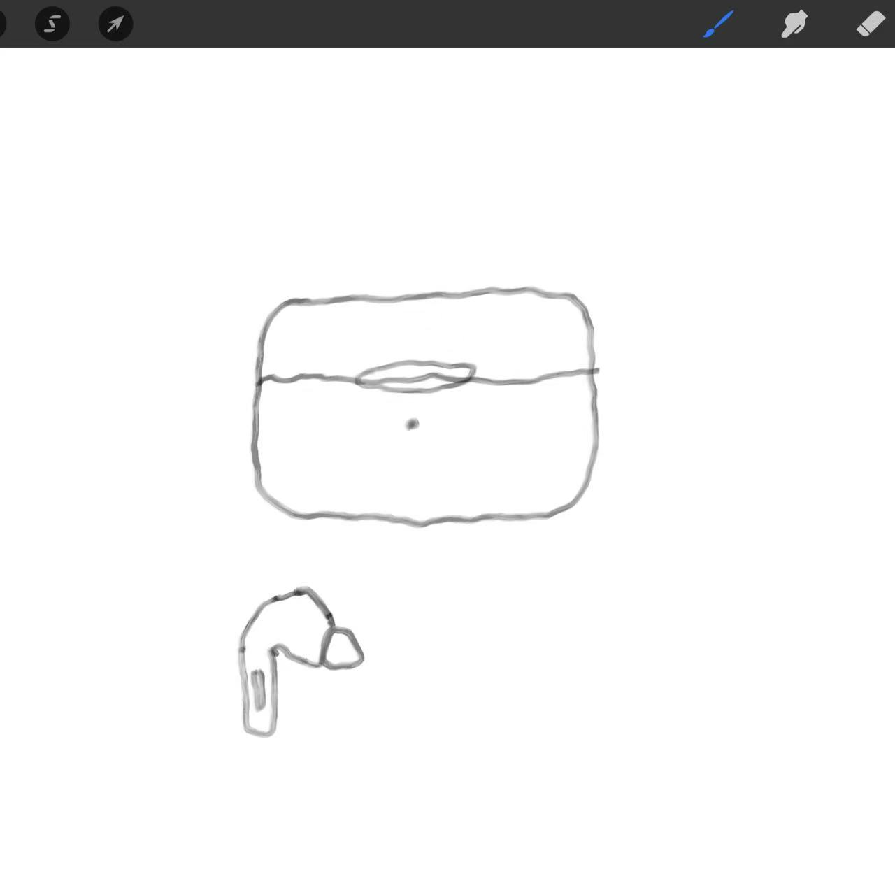 This is an interaction design drawing I created using my iPad.