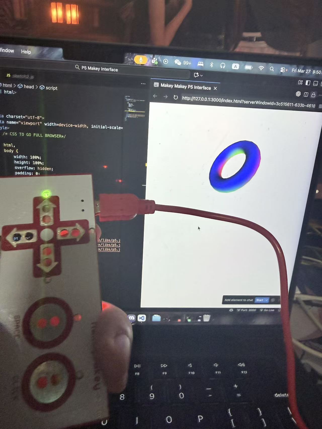 This is the process of me making the prototype of activity one.