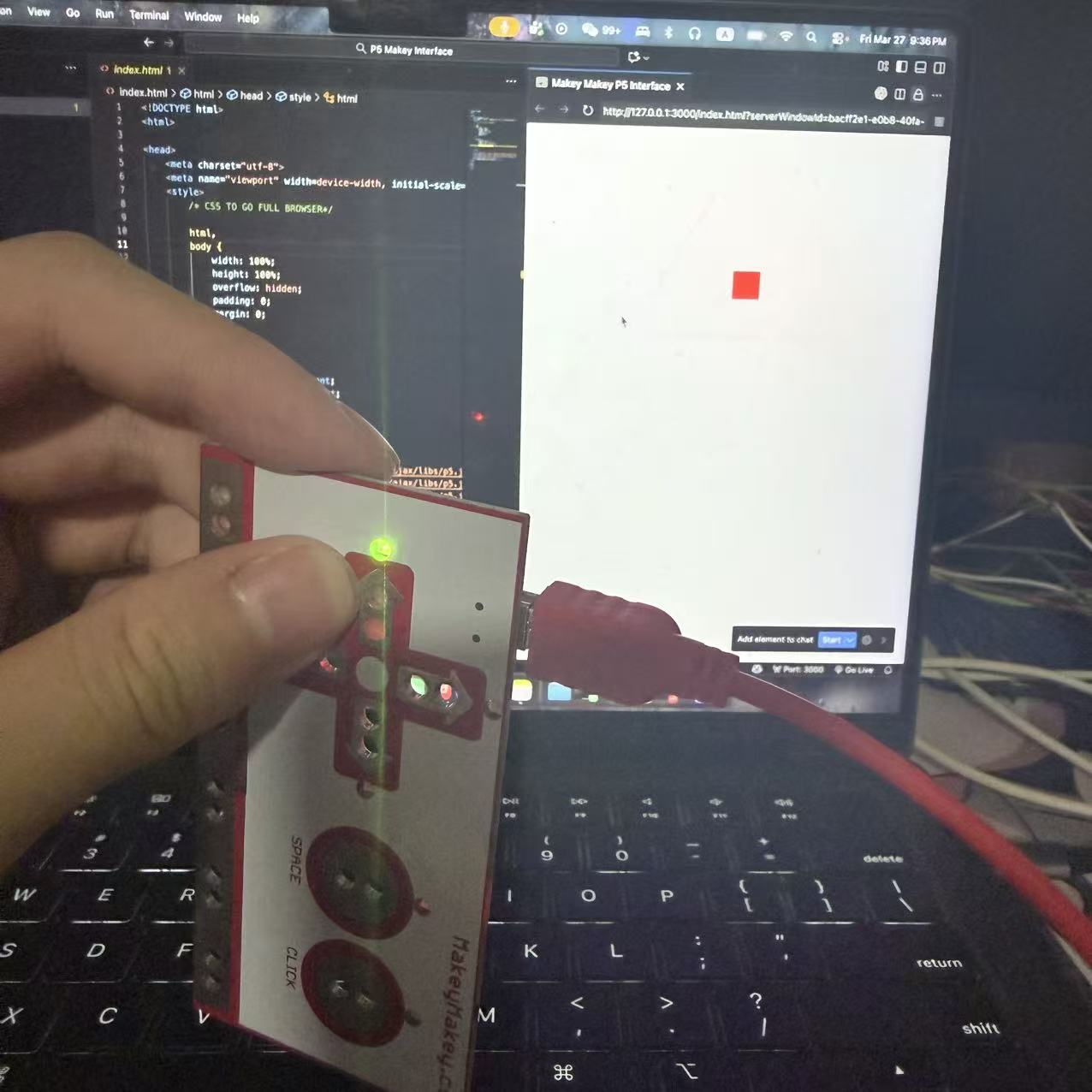 This is the process of me making the prototype of activity one.