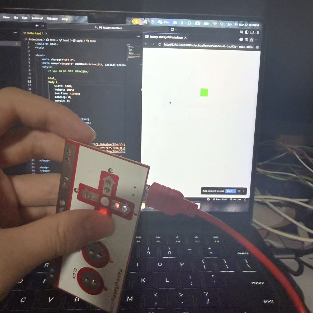 This is the process of me making the prototype of activity one.